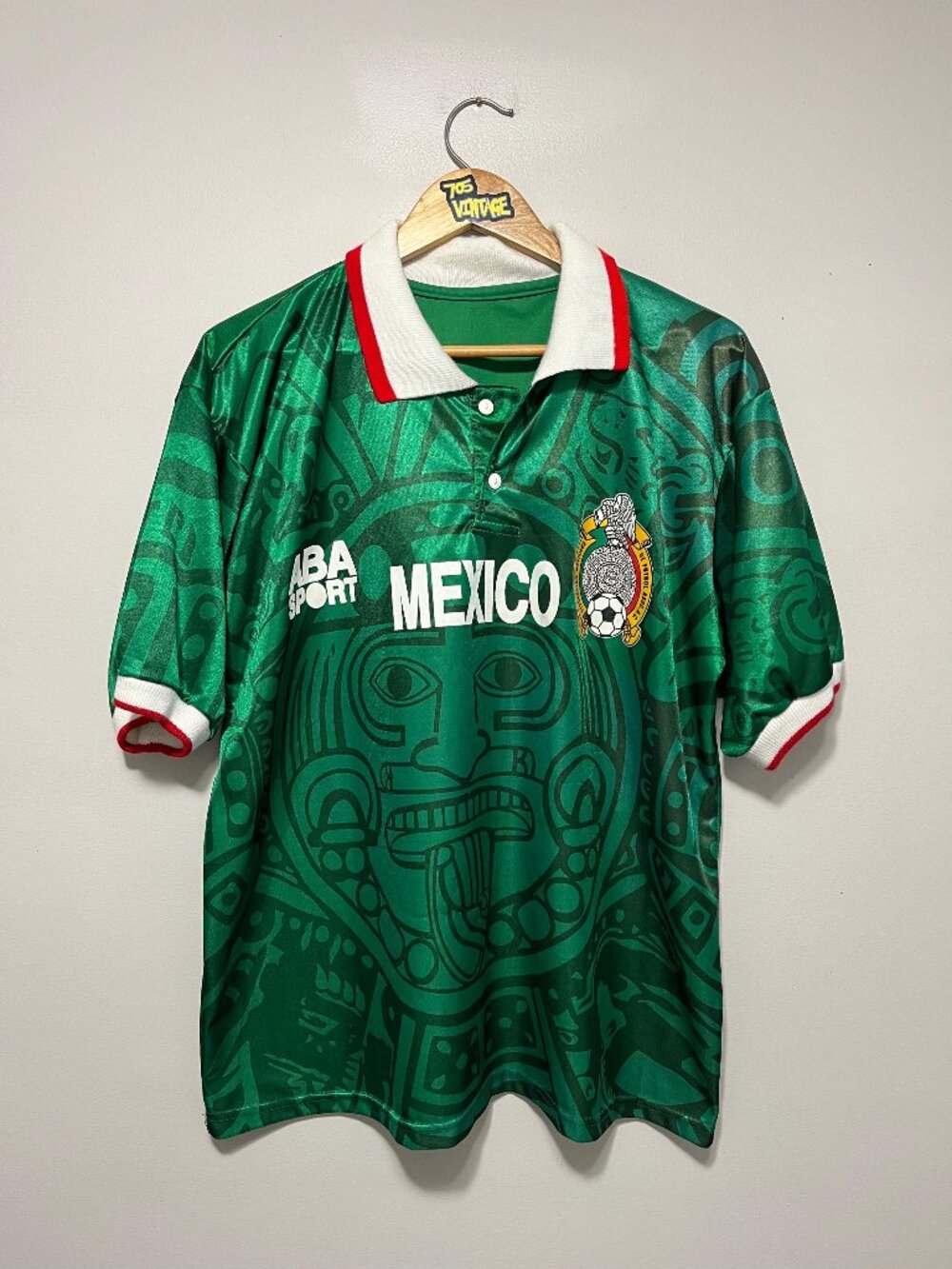 Vintage Mexico World Cup Football Kit Jersey